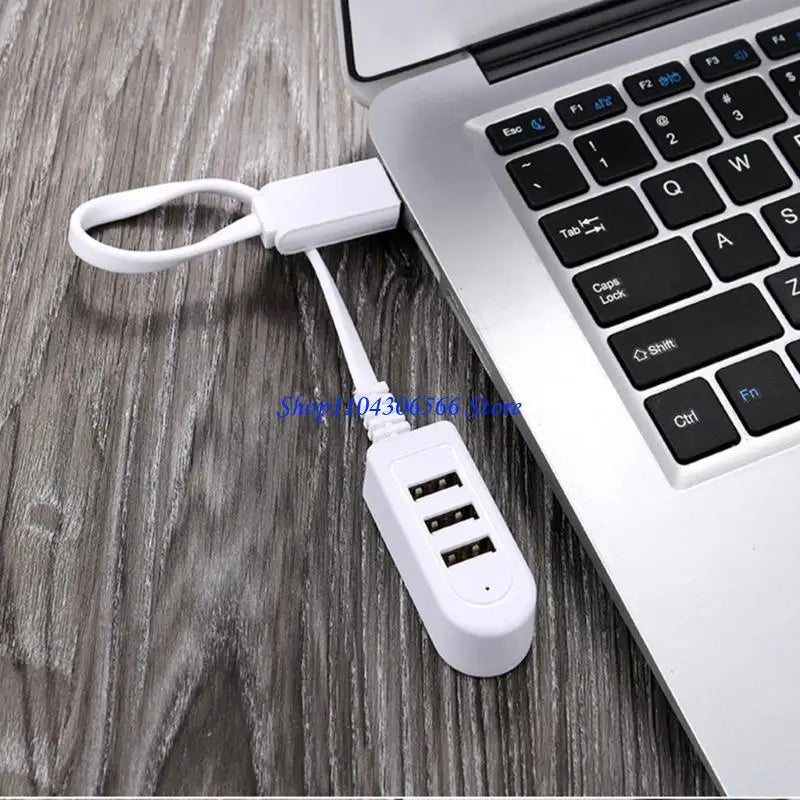 3-Port USB Splitter Hub – 3A Charging & Data Cable USB Splitter Hub HIP