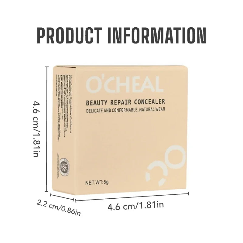 OCHEAL Full Coverage Waterproof Concealer Cream – 8ml Concealer Cream HIP