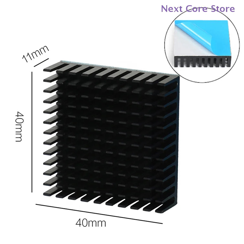 Aluminum Heatsink for Nema17 42 Stepper Motor 40x40x11mm Motor Heatsink HIP