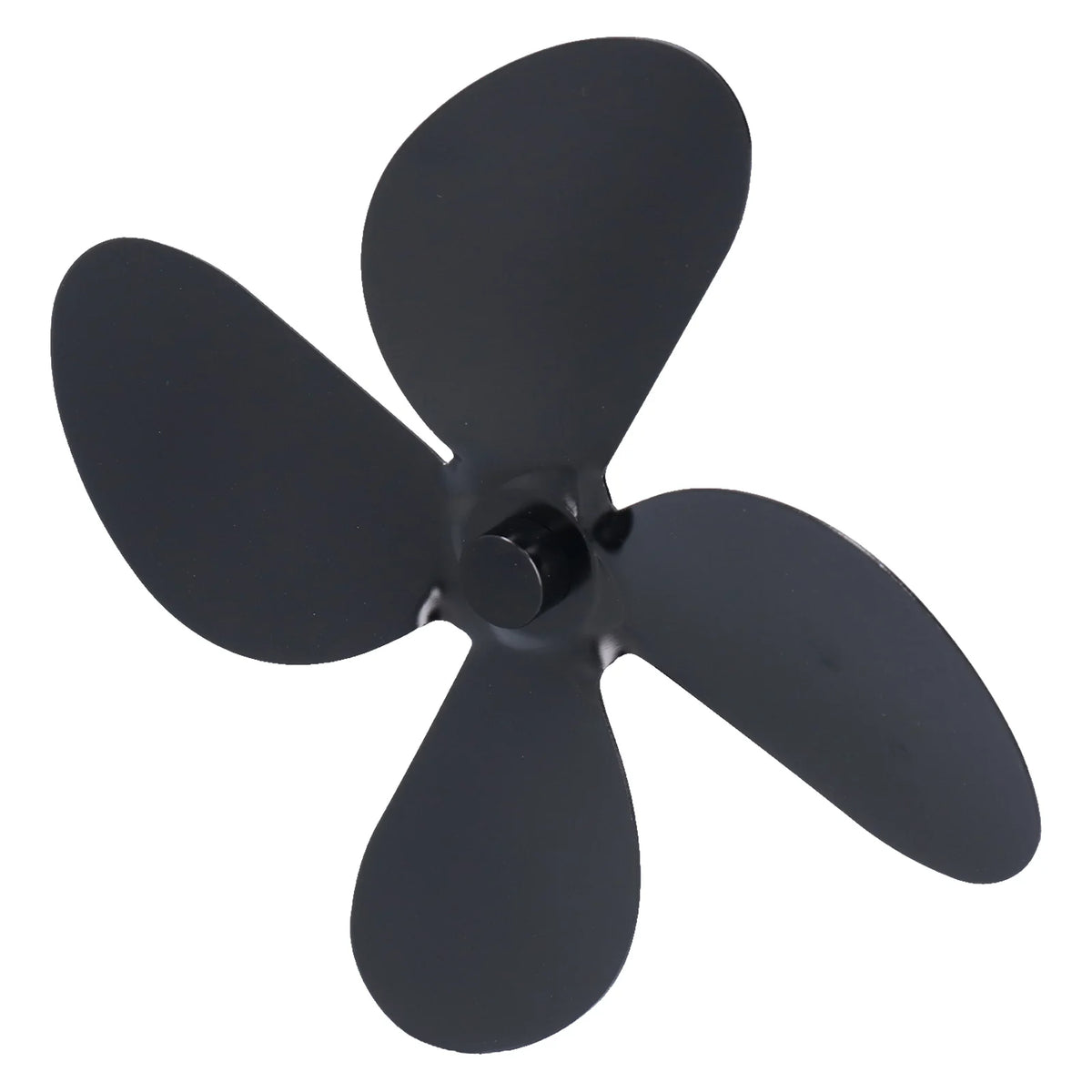 Fan Blade Replacement Fireplace Aluminum Alloy Blade Black Stove Fan Blade Fireplace Blade Replacement Fireplace Blade HIP