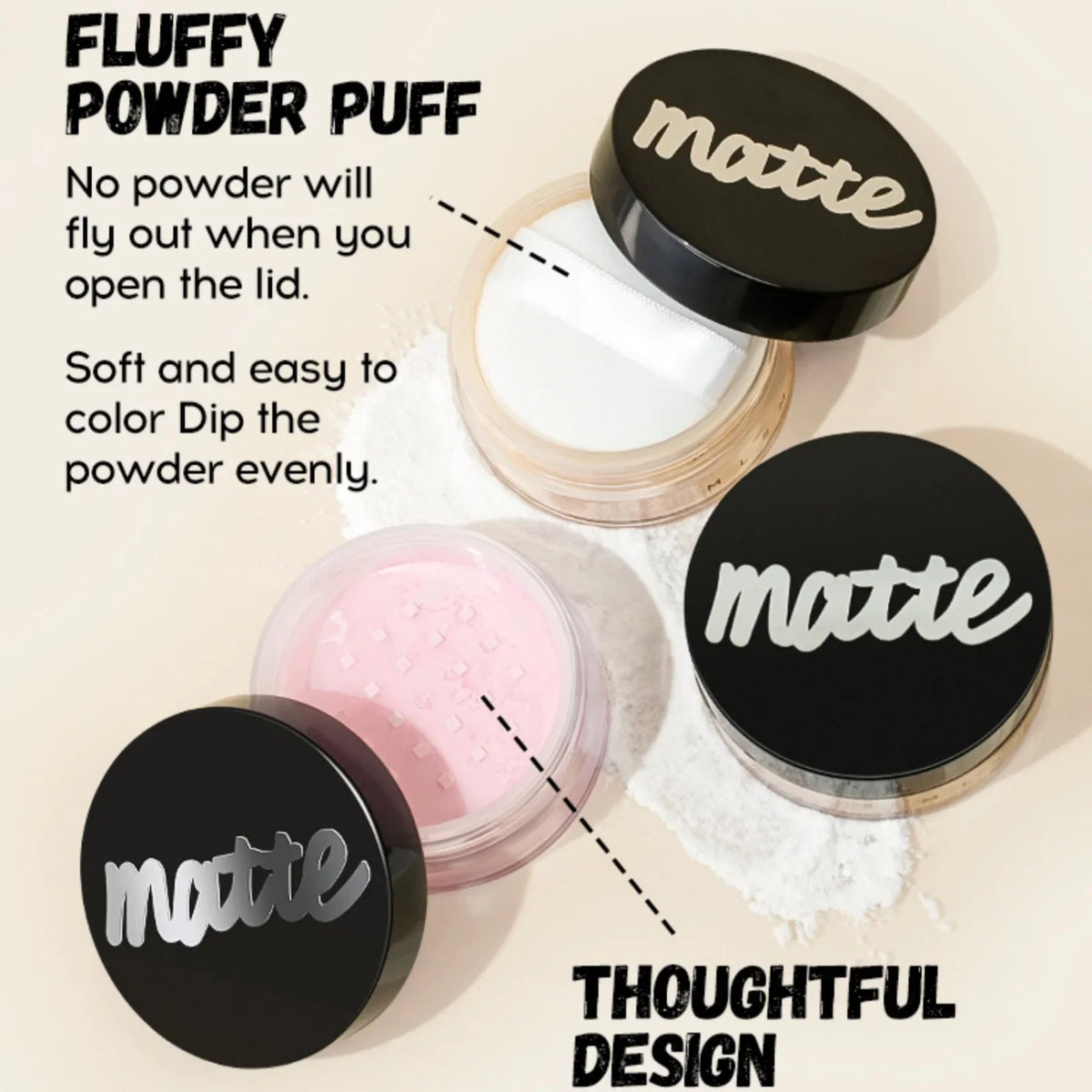 MLSMILE Flawless Base Makeup Set – Foundation, Primer & Powder Face Makeup Set HIP