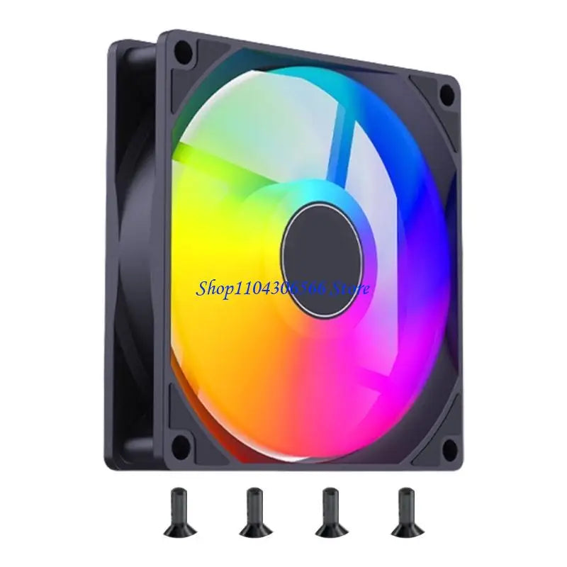 12cm Quiet PC Case Fan 1200RPM 45CFM – Hydraulic Bearing PC Case Fan HIP Black A China Mainland