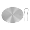 Heat Diffuser Plate Convenient Induction Cooker Heat Diffuser Fast Conduct Stainless Steel for Electric Cooker for Kitchen HIP Size B