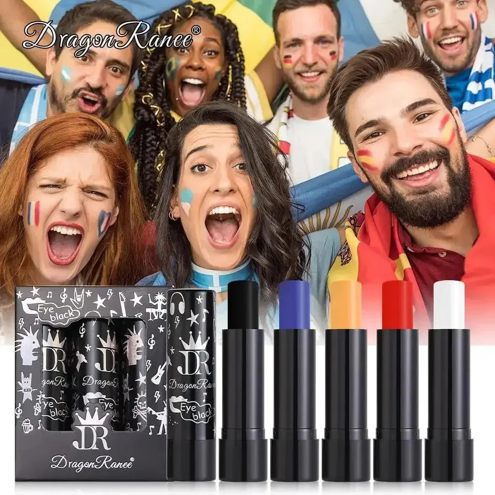 Dragon Ranee Halloween Matte Lipstick & Face Paint Set – 3 Pcs Halloween Lip & Face Paint HIP
