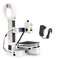 Small 3D Printer All Metal Nozzle Efficient Frequency Division Multiplexing Small 3D Printer Rapid Heating for Handcraft HIP WHITE EU