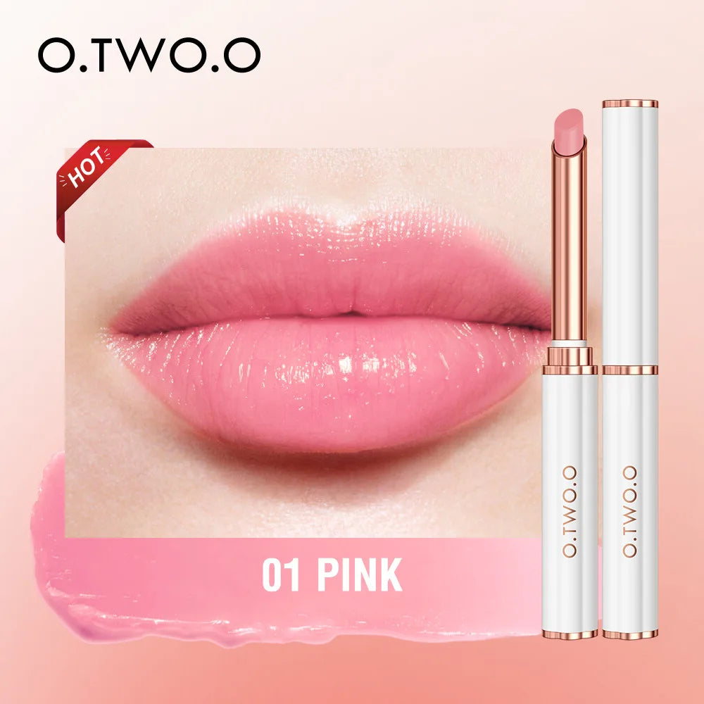 O.TWO.O Color Changing Lip Balm – Beeswax Moisturizing Color Changing Lip Balm HIP