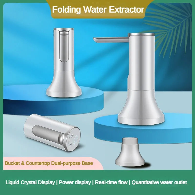 USB Rechargeable Electric Water Dispenser Pump – 19L Foldable Water Dispenser Pump HIP