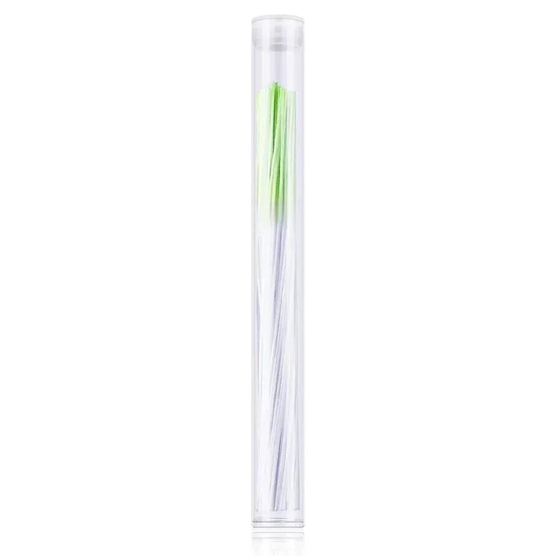 60-Pc Pierced Ear Hole Cleaning Kit – Disposable Floss Ear Piercing Cleaner HIP C566-Green