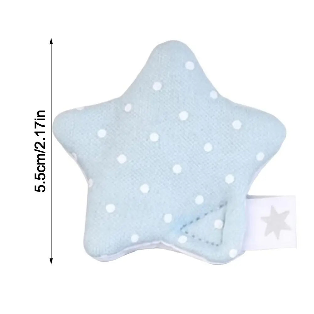 Star Cable Organizer Bag – Polka Dot Fabric Earphone Pouch Cable Organizer Bag HIP