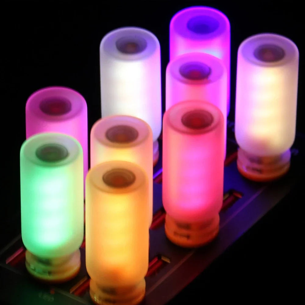 Frosted USB LED Filament Touch Dimming Bulb 5V Retro LED Edison Bulb Night Light Camping Incandescent Decorative LED Lighting HIP