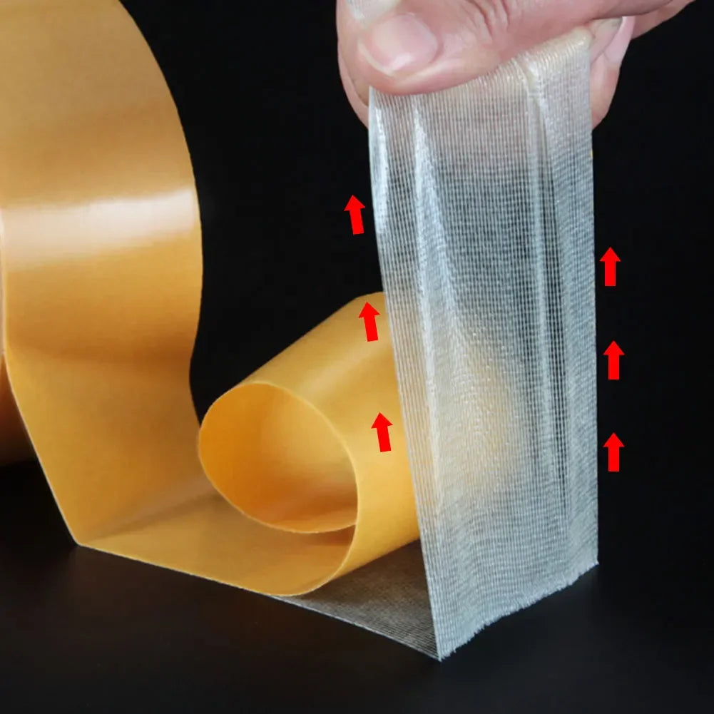 High Temperature Resistance PET Double Sided Tape No Trace Transparent Heat Resistant Strong Double-Sided Adhesive Tape 5/10M HIP