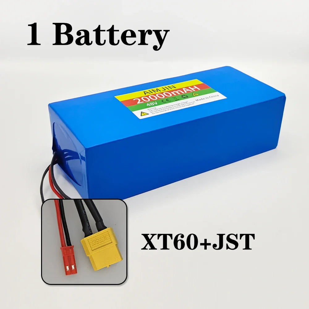 48V 20Ah 13S5P Lithium Battery Pack for Citycoco Scooter Scooter Battery Pack HIP XT60 JST-1battery China Mainland