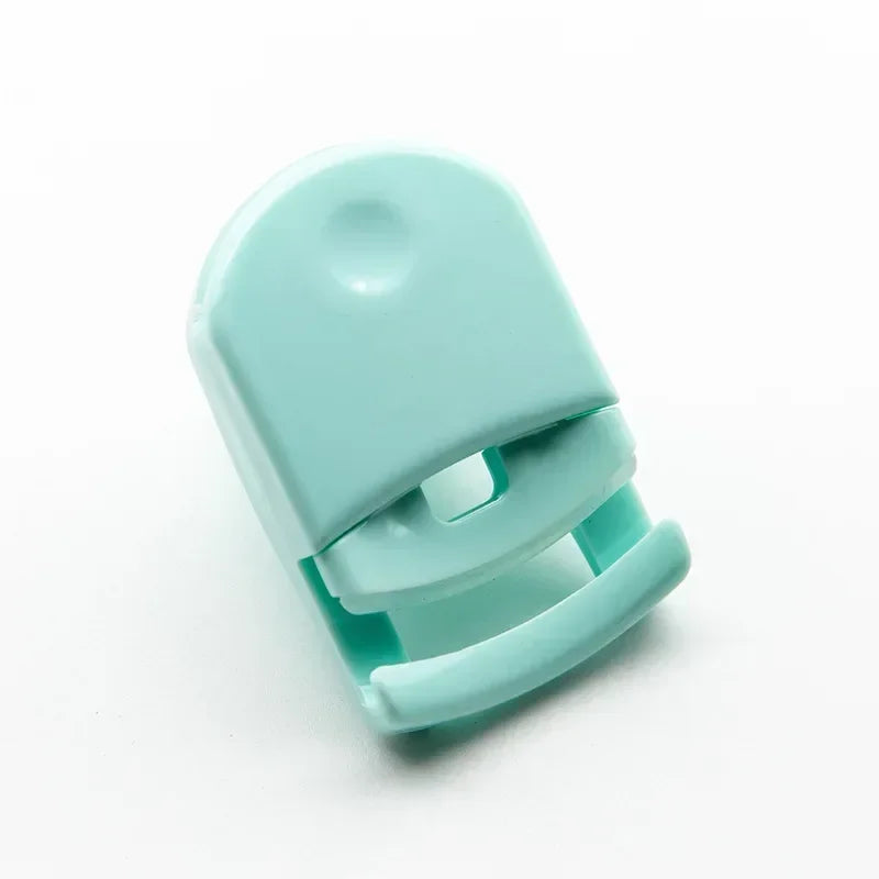 RUZOFO Mini Folding Eyelash Curler – Multicolor Clip Tool Eyelash Curler HIP C761-Green 1pcs