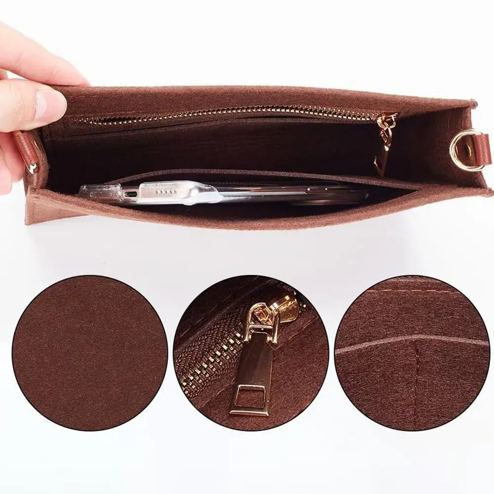 Felt Handbag Insert Organizer – Storage Liner for Bags Handbag Insert Organizer HIP