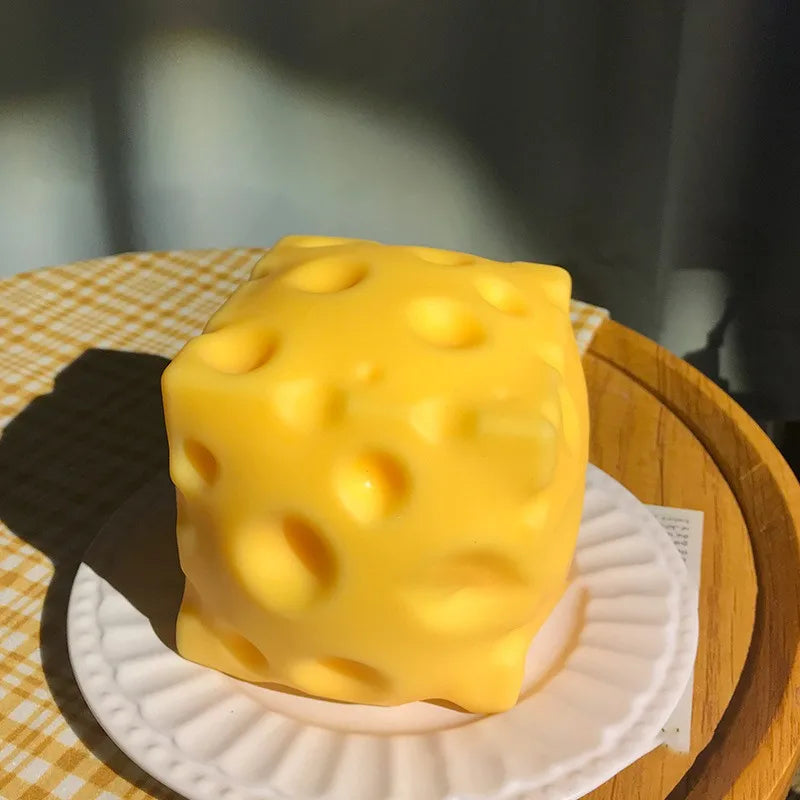 Cheese Slow Rebound Squeeze Fidget Toy – Office Desk Fun Fidget Squeeze Toy HIP
