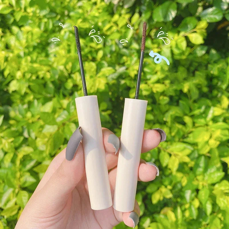 1 Pcs Curling Mascara Ultra-fine Small Brush Head Mascara Slim And Thick Curling Anti-sweat Non-smudge Curling Mascara Comestics HIP