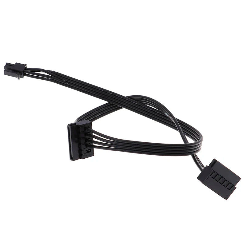 Mini 4-Pin to Dual SATA SSD Power Cable 45CM – M410 M610 SSD Power Cable HIP one size
