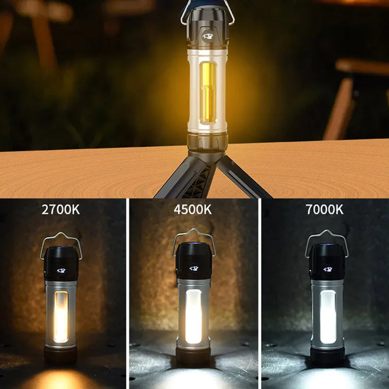 ESMARTER Rechargeable LED Camping Lantern – Hook & Magnet LED Camping Lantern HIP