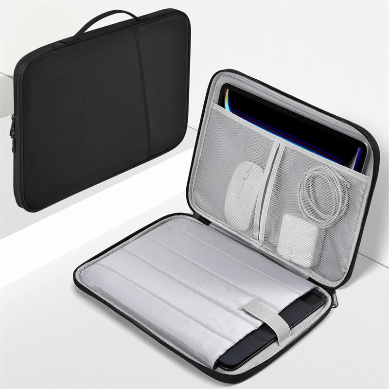 Shockproof Tablet Sleeve Bag 11–13" | iPad Pro & MacBook Tablet Sleeve Case HIP Black 13 inch