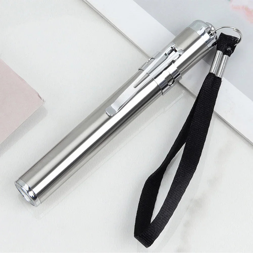 Livestock Incubator Light Inspection Stainless Steel Cold Light Flashlight LED Egg Detector Hatching Equipment Chicken Tools HIP