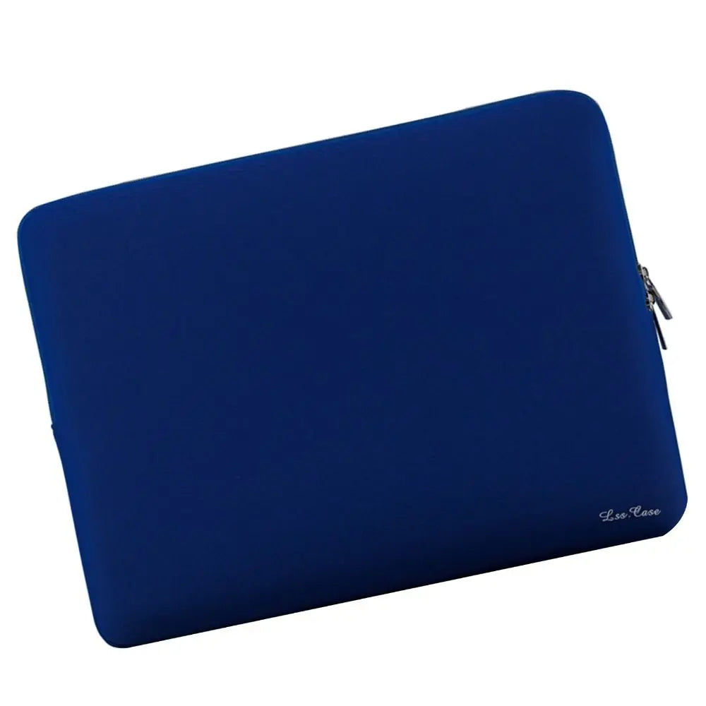 13 Inch Padded Laptop Sleeve Zipper Case – Black, Blue & Red Laptop Sleeve Case HIP