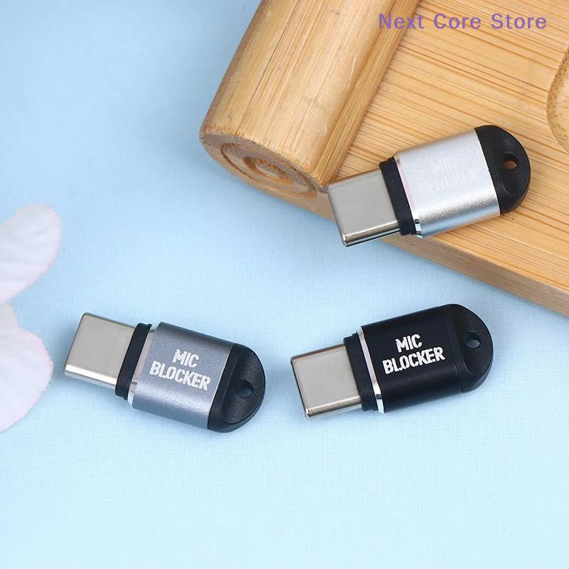 USB-C Microphone Blocker – Mic Lock Privacy Protector Microphone Blocker HIP