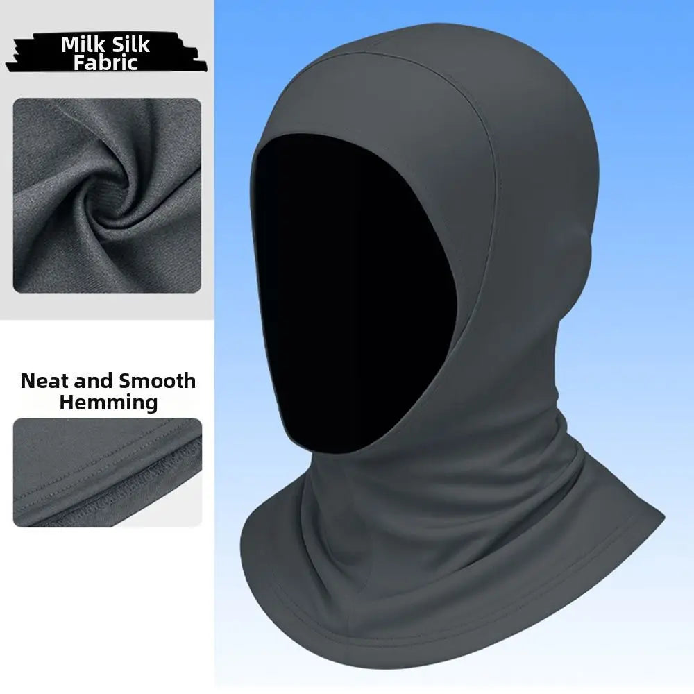 Ice Silk Women's Hijab Scarf – Lightweight Instant Turban Hijab Head Scarf HIP