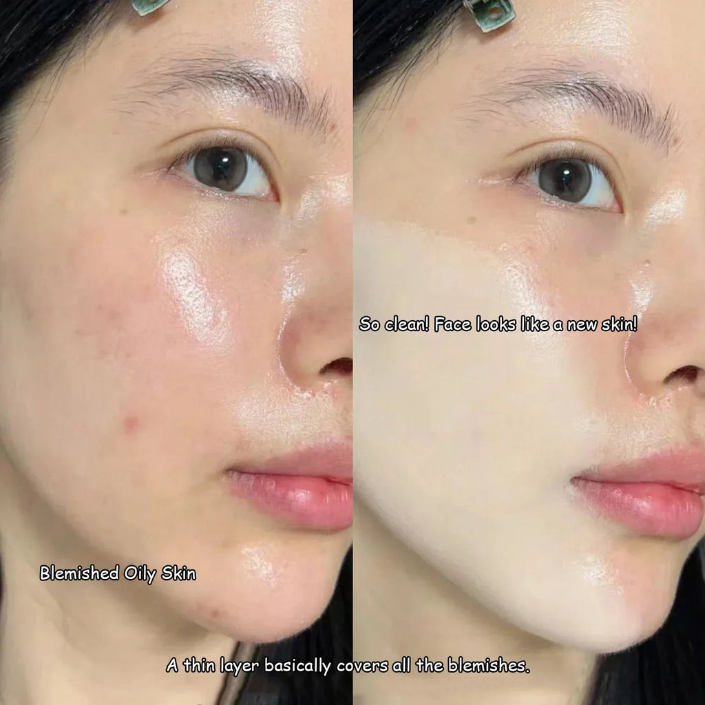 Makeup Cushion Foundation Waterproof Long Lasting Female Matte Concealer Primer Natural Brighten Moisturizing Air Cushion Cream HIP