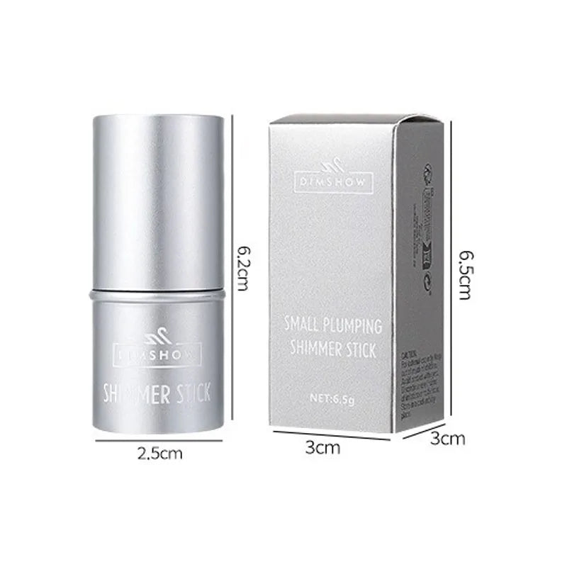 Face Brown Contouring Bronzer Stick Multifunctional Highlighter Blush Silkworm Brightening Sculpt Facial Outline Shadow Cosmetic HIP