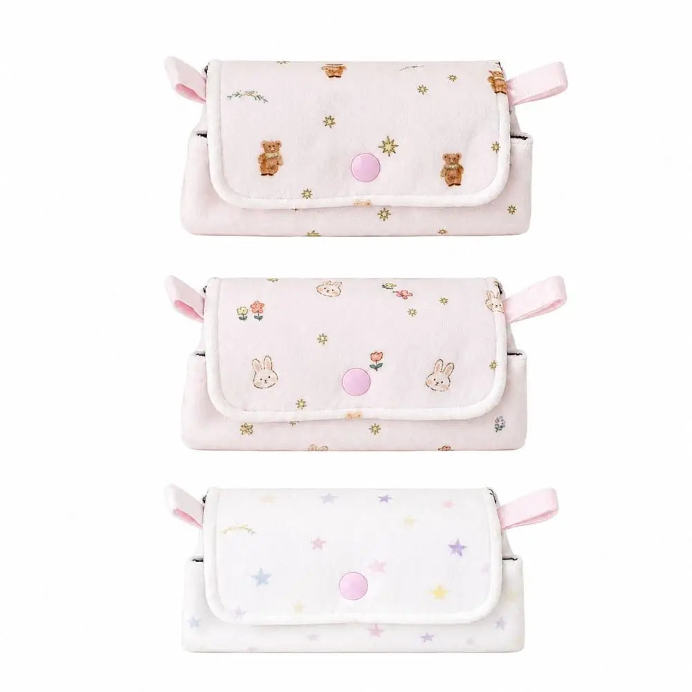 Korean Cute Bear Pencil Case – Large Capacity Pen Bag Pencil Case HIP