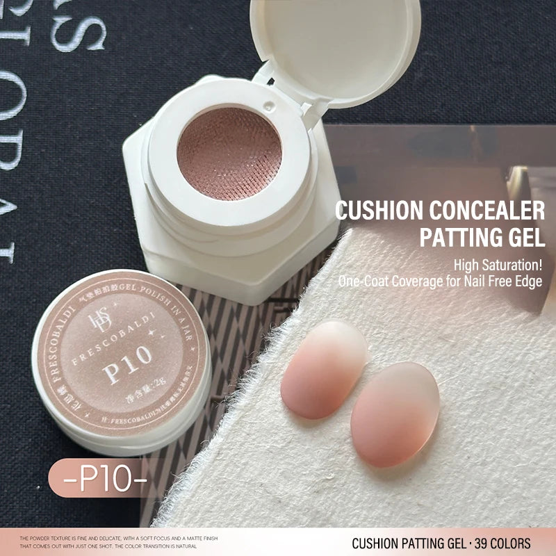 39-Color Air Cushion Patting Gel – Gradient Blush Nail Art