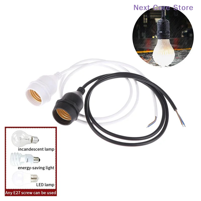 Waterproof E27 Lamp Holder with Power Cord – 20 to 200CM E27 Lamp Holder HIP