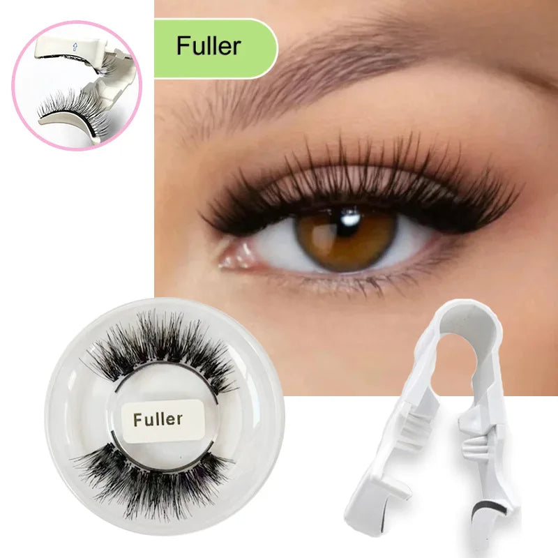1pair Magnetic Eyelashes Handmade 3D Natural Magnetic False Eyelashes Reusable Magnetic Eyelashes Tweezers Set HIP Fuller