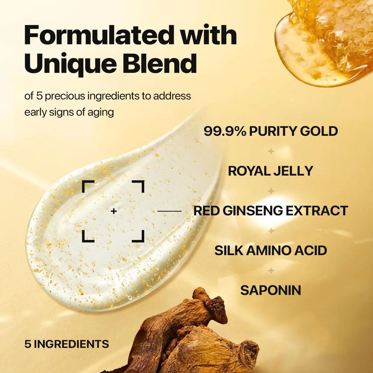 Ginseng Gold Silk Watery Cream – Anti-Aging Moisturizer Anti-Aging Face Cream HIP