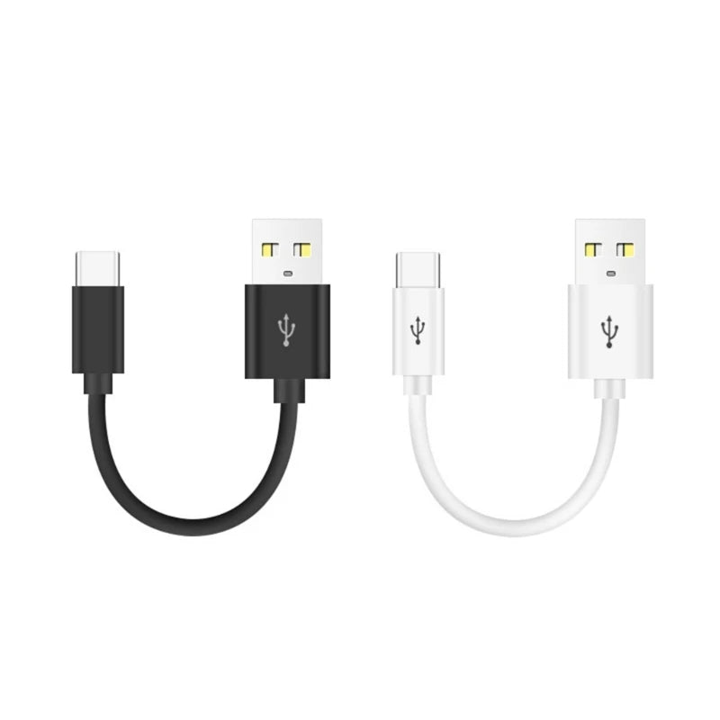 10cm Short USB to USB-C Fast Charging & Data Cable USB-C Charging Cable HIP
