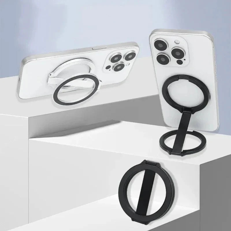 MagSafe iPhone 16 Magnetic Ring Stand & Foldable Grip Bracket Phone Ring Stand HIP