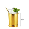 350ml Stainless Steel Mint Julep Cocktail Mug | Bar & Party Cocktail Mug HIP Gold 350ml