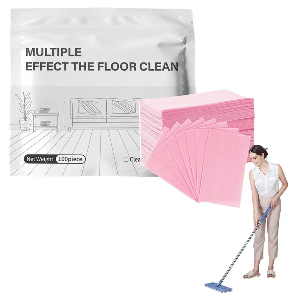 100pcs/Bag Floor Cleaner Tablets Fragrant Sterilizing Water-Soluble Brighten Tile Floor Lasting Mopping Cleaning Bathroom 2026 HIP E