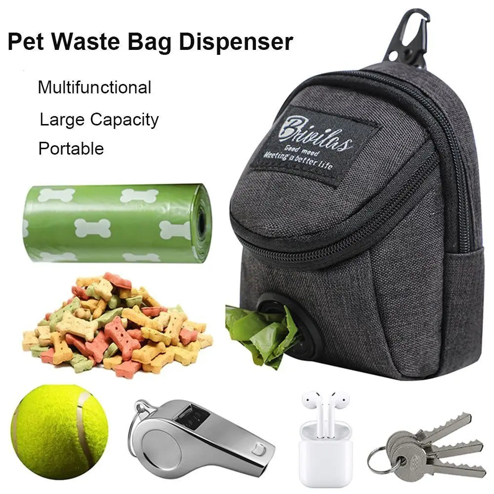Dog Training Treat Bag & Poop Bag Dispenser | HIP Dog Training Pouch HIP