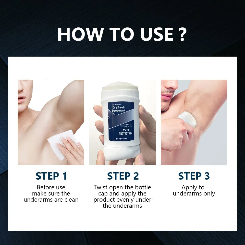 Man Whole Body Odor Underarm Sweat Deodor Cream For Man Deodorant Removes Armpit Odor And Sweaty Long Lasting Aroma Skin Care HIP