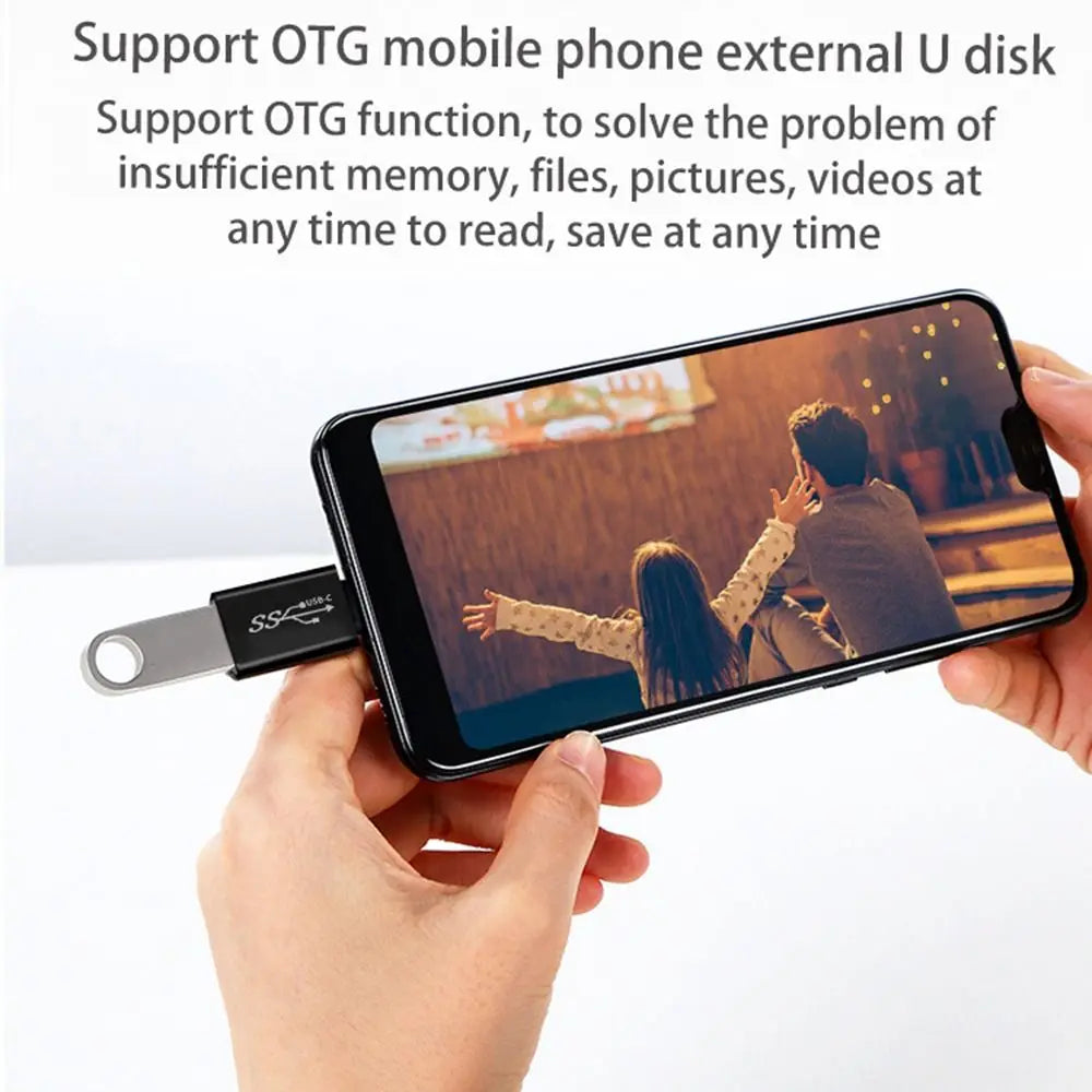 USB-C to USB-A OTG Adapter 5Gbps | Type-C Converter USB OTG Adapter HIP