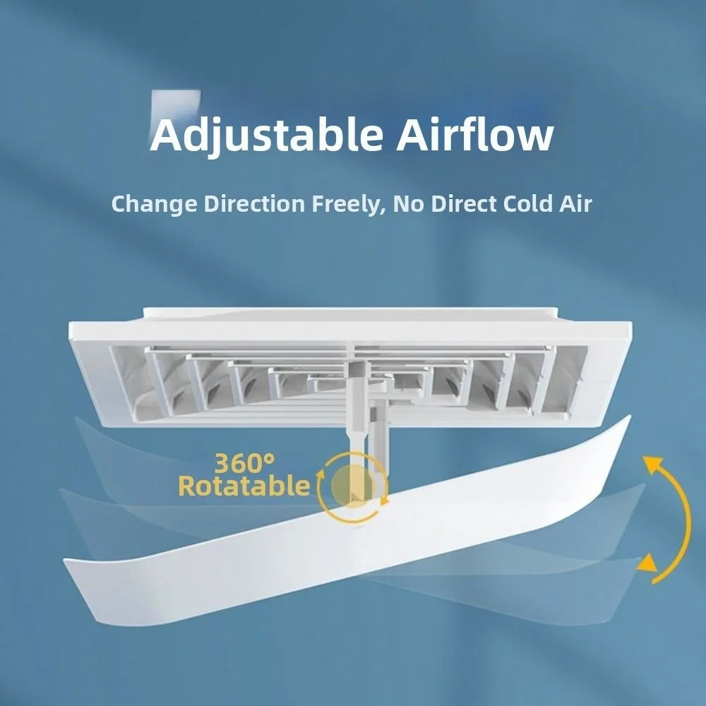 Adjustable Ceiling AC Wind Deflector 30/45cm – Anti-Draft AC Wind Deflector HIP