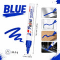 Oil-Based Paint Marker – Waterproof Permanent Multi-Surface Pen Paint Marker Pen HIP Blue