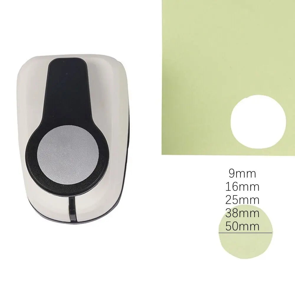 Circular Hole Punch Set – 5 Sizes, DIY Paper & Foam Craft Circle Hole Punch HIP