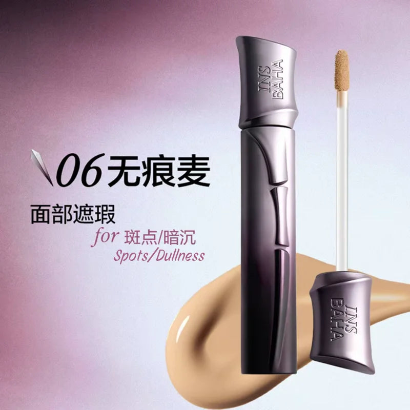 INSBAHA Liquid Concealer – High Coverage Color-Correcting 8g Liquid Concealer HIP 06 Wheat-toned