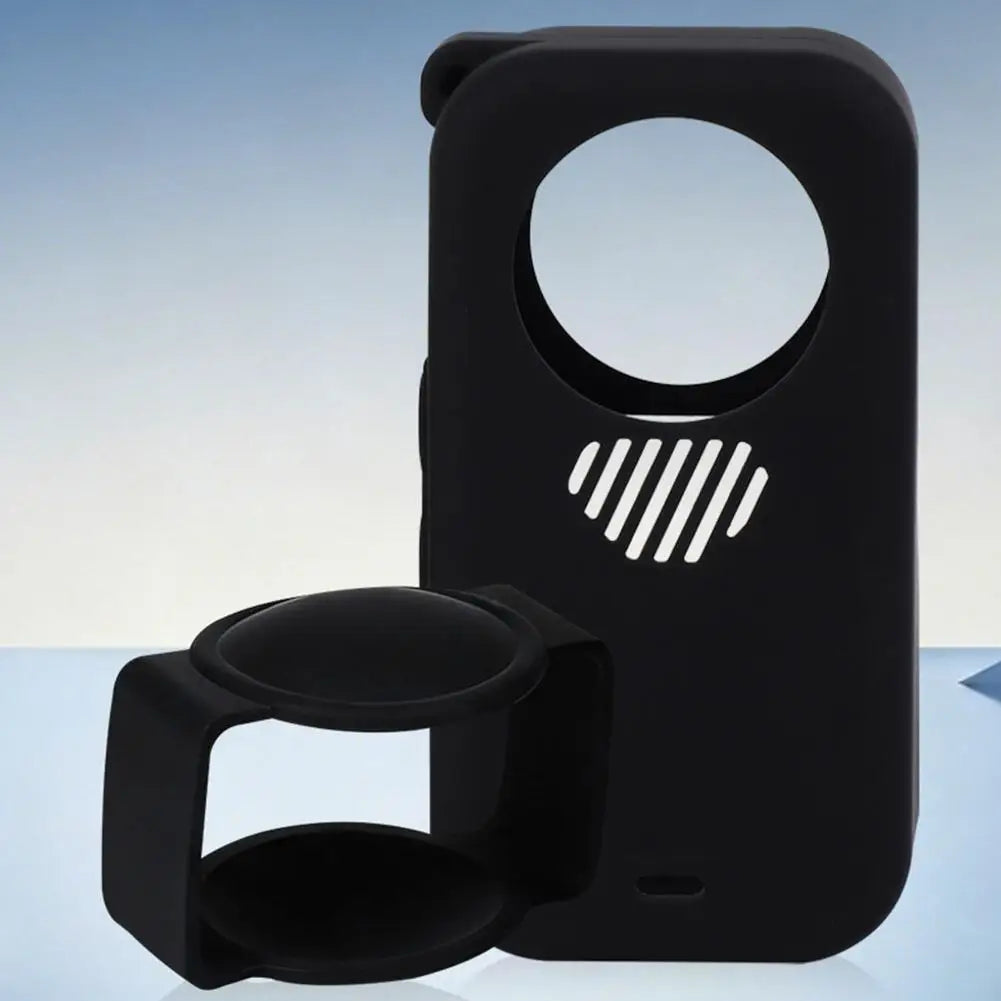 Silicone Protective Case For Insta360 X6 Panoramic Camera Anti-drop Dustproof Soft Silicone Cover Action Camera Accessories HIP