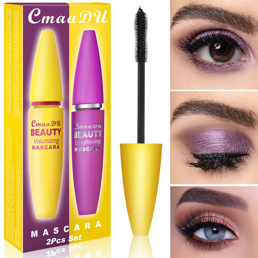 CmaaDu 4D Volumizing Waterproof Mascara – Lengthen & Curl Volumizing Mascara HIP HZJMGTZ