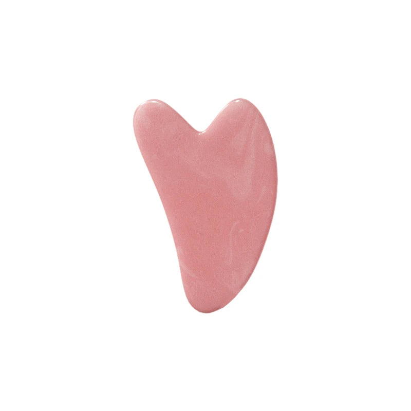 Resin Gua Sha Facial Massager & Roller Set – Skin Care Gua Sha Roller Set HIP C522-Pink B