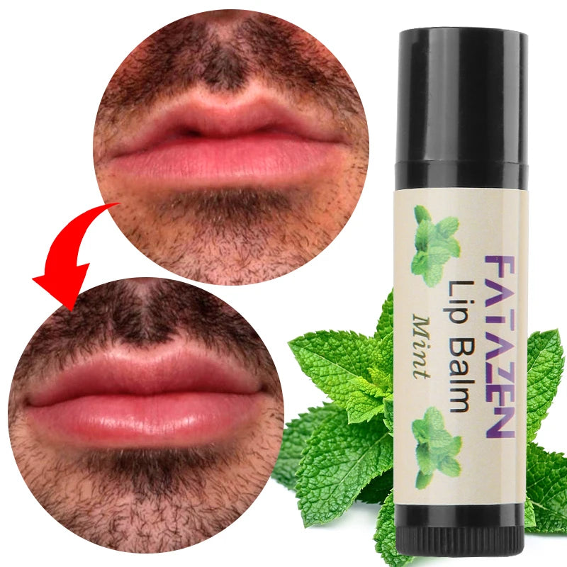 Organic Honey & Shea Butter Lip Balm – Cooling Mint Lip Balm HIP