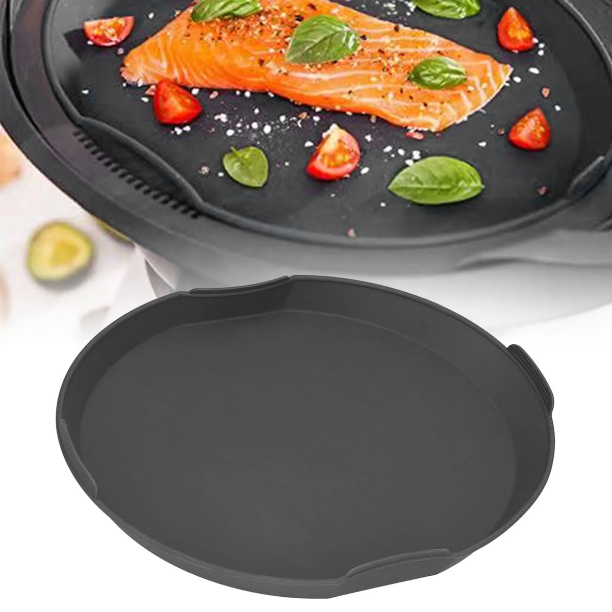 Silicone Pan HeatResistant Food Processor Heating Plate for Vorwerk Thermomix TM31/5/6 Kitchen Accessory HIP Default Title